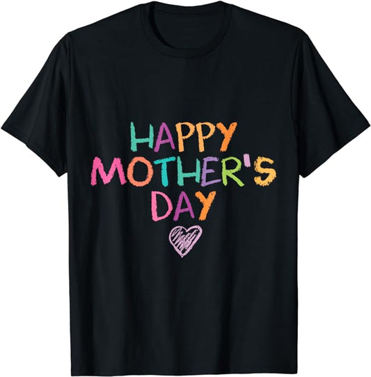 Happy Mother's Day 2024 Tshirt for Women Mom Grandma Love T-Shirt